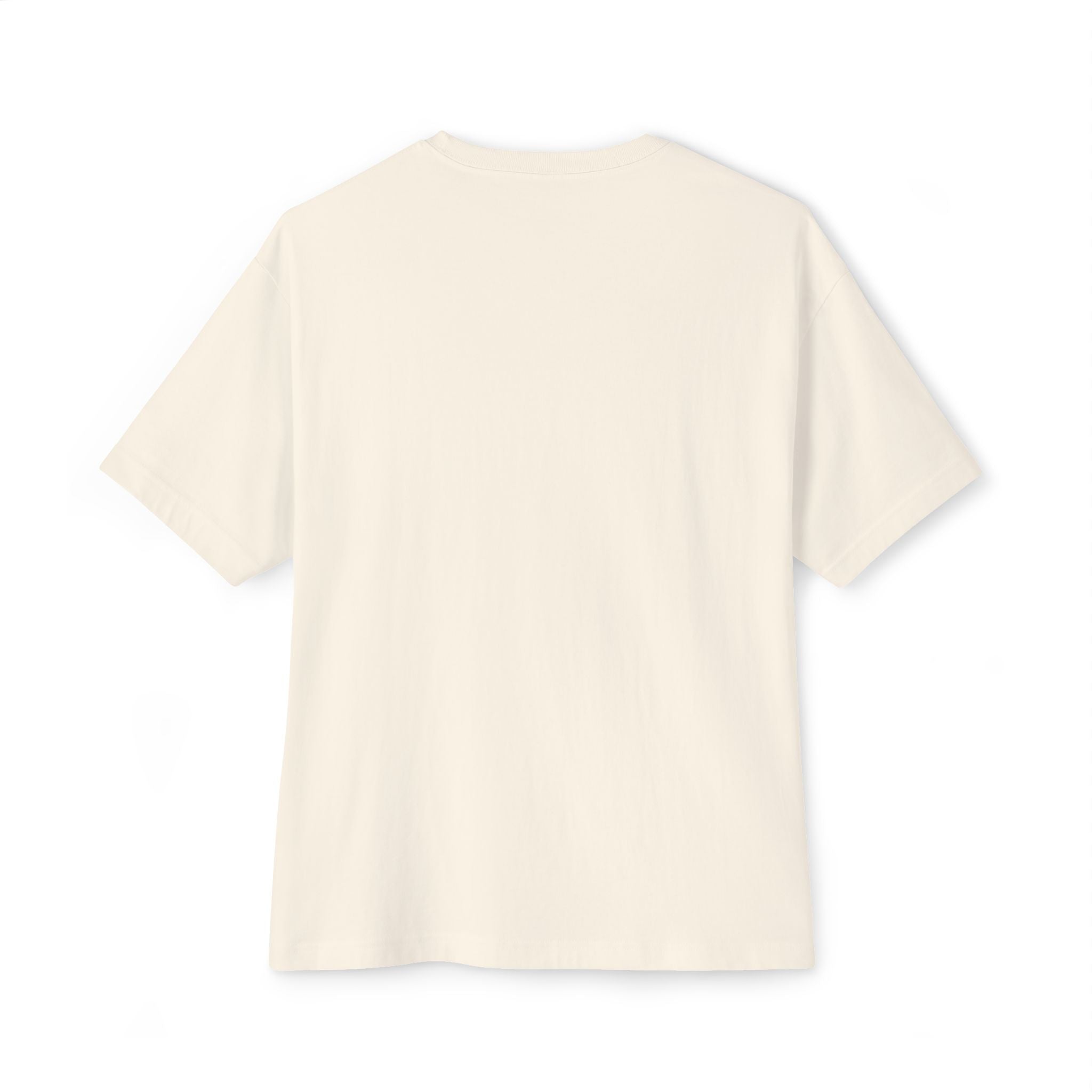 Vyce Cursive Minimalist Logo Tee Front Print — Oversized Boxy T-Shirt